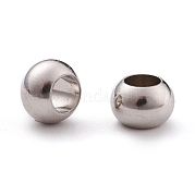 Бусины-рондели из нержавеющей стали марки 304 STAS-I020-14
