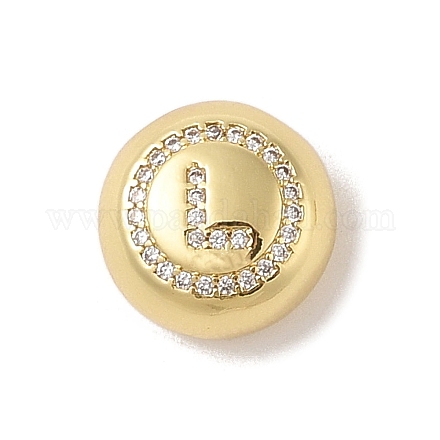 Подвески из латуни и кубического циркония KK-Z047-07G-L-RS-1