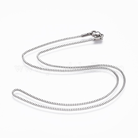Не тускнеющие цепочки из нержавеющей стали 304 NJEW-F248-05A-P-1
