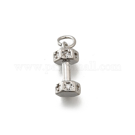 Латунные микро проложить кубического циркония подвески KK-P295-19P-1