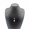 Natural Blue Spot Jasper Gourd Pendant Necklaces