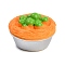 Resin Mini Model, Imitation Cake, Micro Landscape Decoration Accessories, Pretending Prop Decorations, Dark Orange, 24.5x17.5mm