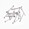 Tarnish Resistant 304 Stainless Steel Ball Head Pins, Stainless Steel Color, 18x0.6mm, 22 Gauge, Head: 1.8mm
