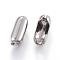 Tarnish Resistant 304 Stainless Steel Ball Chain Connectors, Stainless Steel Color, 18x8mm, Hole: 4mm, Fit for 6mm ball chain