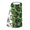 Halloween Deco Mesh Ribbons, Tulle Fabric, for DIY Craft Gift Packaging, Home Party Wall Decoration, Jack-O-Lantern Pattern, Light Green, 5-1/8 inch(129mm), 10yards/roll(9.14m/roll)