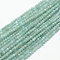 Natural Amazonite Beads Strands, Round, Faceted, 2mm, Hole: 0.5mm, about 261pcs/strand, 15.7 inch(40cm)