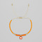 Glass eye bracelet summer beach vacation beaded jewelry simple stylish accessory
