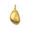 304 Stainless Steel Pendants, Golden, Teardrop, 21.5x11.5x6.5mm, Hole: 4x3mm