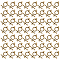 150Pcs Tibetan Style Alloy Toggle Clasps, Ring, Antique Golden, Ring: 19x14x3mm, Hole: 2mm, Bar: 20x8x3mm, Hole: 2mm