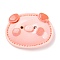 Animal Theme Opaque Resin Cabochons, Jewelry Making, Pig, 18.5x24.5x6.5mm