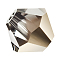 Preciosa® Crystal Beads, Czech Crystal, Bicone(451 69 302 Rondelle), 00030 261 Starlight Gold, 6mm, Hole:1mm