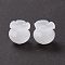 Glass Bead Cone for Wind Chimes Making, Campanula Medium L, White, 15x16mm, Hole: 2.7mm
