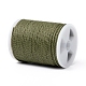 Круглый вощеный полиэфирный шнур YC-G006-01-1.0mm-37-2