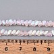 Нити из матового прозрачного стекла GLAA-N054-4mm-02-4