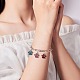 100шт 15 стиля сплава эмалевые подвески FIND-SZ0002-06-6
