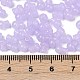 Стеклянные бусины прозрачных цветов SEED-R001-01D-4