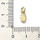 Золотые латунные подвески KK-H493-01G-02-3