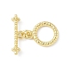 Застежки-тоглы из текстурированного кольцевого сплава FIND-B047-20G-2