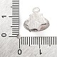 Подвески из сплава кубического циркония с покрытием стойки FIND-Q116-03S-02-3