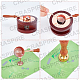 Позолота классические конверты из крафт-бумаги с наклейками DIY-CP0004-86A-6