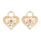 Сеттинги для кулона (стразов) из латуни  KK-N232-469-2