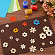 100шт деревянные кабошоны WOOD-SC0001-72-4