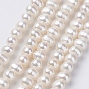 Нити из натурального культивированного пресноводного жемчуга PEAR-D187-08