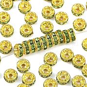 Латунные бусины разделители для поставки стразов RB-A014-Z8mm-07G