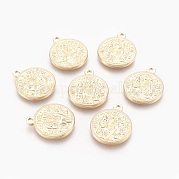Латунные подвески KK-O116-04G