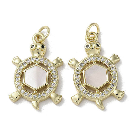 Латунные микро проложить кубического циркония подвески KK-G485-28G-01-1