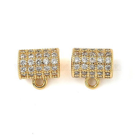 Латунные дужки из латуни с микропаве из кубического циркония KK-M277-09E-G-1