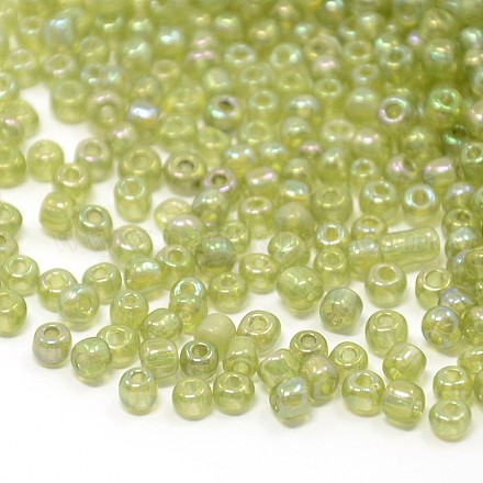 (доступна услуга переупаковки) круглые стеклянные бусины SEED-C016-4mm-164-1
