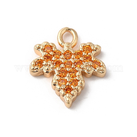 Латунные микро проложить кубического циркония подвески KK-C062-046G-01-1