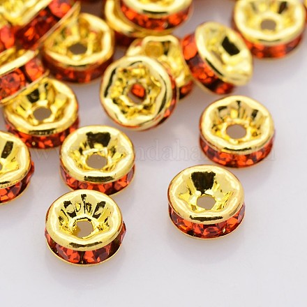 Латунные бусины разделители для поставки стразов RB-A014-Z8mm-20G-1