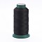 Polyester Sewing Threads, Temperature Heat Resistant Threads, DIY Leather Sewing Craft, Bookbinding, Shoe Repairing, Black, 0.3mm, 1800m/roll