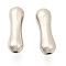 Brass Beads, Cadmium Free & Nickel Free & Lead Free, Platinum, 7x2.5mm, Hole: 0.7mm