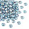 Preciosa® Crystal Hotfix Flatback Stones, Czech Crystal, Round(438 11 612 Chaton Rose VIVA 12 ®), 30020 200 Light Sapphire AB, SS16(3.8~4mm)