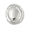 304 Stainless Steel Big Pendants, Oval Charm, Anti-Tarnish, Stainless Steel Color, 55x46x6.5mm, Hole: 5.5x3mm