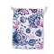 Burlap Packing Pouches, Drawstring Bags, Colorful, 17.3~18.2x13~13.4cm