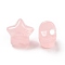 Imitation Jelly Style Acrylic Beads, Star, Pink, 17x17.5x11.5mm, Hole: 3mm, about 290pcs/500g