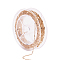 Brass Link Chains, Cable Chains, with Spool, Soldered, Cadmium Free & Nickel Free & Lead Free, with Flat Round Link, Real 18K Gold Plated, 1.5x1x0.3mm, about 32.8 Feet(10m)/roll