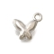 304 Stainless Steel Charms, Stainless Steel Color, Anti-Tarnish, Butterfly, 8x8.5x3.5mm, Hole: 1.2mm