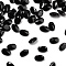 Faceted Natural Spinel Cabochons, Pointed Back, Oval Shape, 3x2x1.5mm