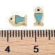 Стойки обшивки латунные бусины KK-Q028-23G-2