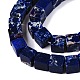 Окрашенные синтетические нити из имперской яшмы G-T139-8x8-38C-3