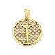 Латунь с подвесками из фианита FIND-Z023-09C-01-1