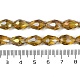 Прозрачные стеклянные бусины гальваническим пряди EGLA-N013-T10mm-B08-4