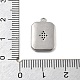 Латунные микро проложить кубического циркония подвески KK-D283-30P-04-3