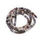 Фиолетовые фиолетовые бусины G-RM2025-D51-3x3mm-3