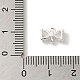 Подвески-соединители с бантом из латуни KK-K371-07S-3